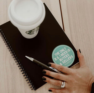 The Only B.S. I Need... Tumbler sized Vinyl Decal