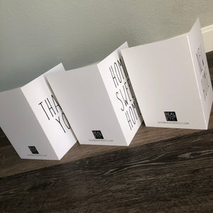 Note Cards - Simplicity Bundle (5x7 Fold)